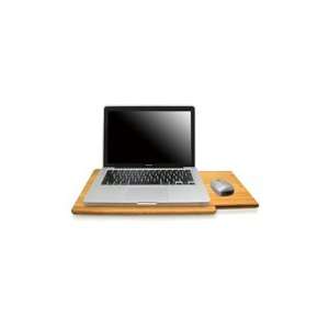  Macally Ecopad Bamboo Lapdesk Slide Out Mouse Pad Stable 