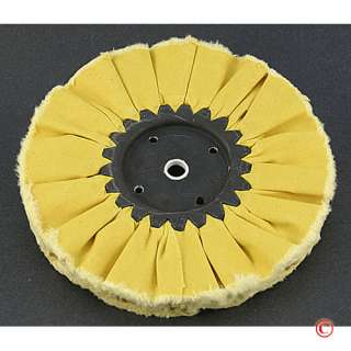Inch Buffing Wheel, Yellow Treated  