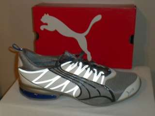 NEW PUMA VOLTAIC 2 MENS RUNNING SHOES WHITE/GRAYBLUE   SIZE US 14 