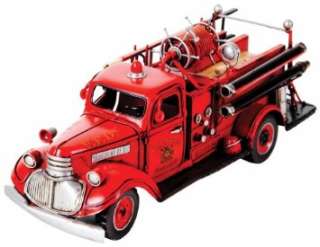  Wilco Imports Metal Fire Engine Decor