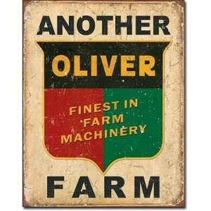  Another Oliver Farm Tin Sign , 13x16