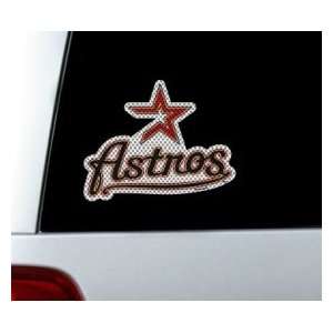  Houston Astros 12x12 Die Cut Window Film Sports 