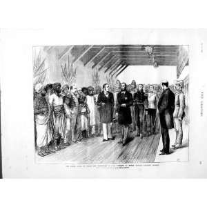    1875 ROYAL VISIT INDIA VICEROY BOREE BUNDER STATION