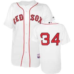   Ortiz Majestic Home Authentic Onfield Cool Base Boston Red Sox Jersey