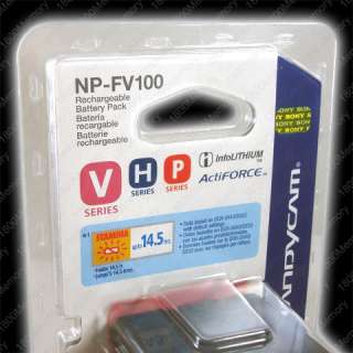 GENUINE SONY NP FV100 Handycam Battery NPFV100 NP FH100  