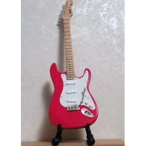  Eric Clapton Candy Red Miniature Guitar Replica 