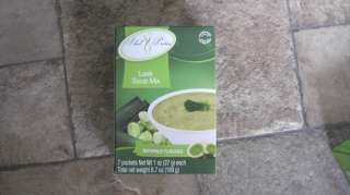 BOX IDEAL PROTEIN LEEK SOUP MIX 7 PACKETS 19G PROTEIN PER PACKET 
