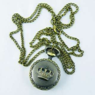 mini antique vintage copper pocket watch necklace chain description 