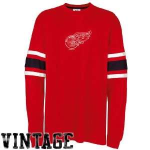 Detroit Red Wings End of the Line Long Sleeve Crew  Sports 