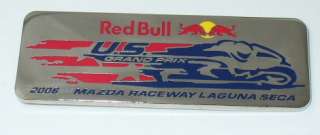 US GRAND PRIX 2006 MAZDA RACEWAY SECA PIN~ RED BULL  
