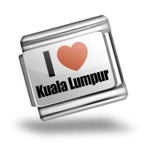   Original I Love kuala lumpur region Malaysia, Asia Bracelet Link