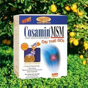 Cosamin MSM On the Go Orange Flavored Once a Day Power Packs   50 Ct.