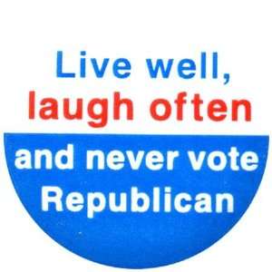  Never vote Republican