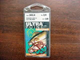Ultra Point Mustad 39951R sz.2/0 Demon Circle Hooks  