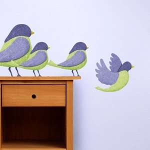   Stickers for Baby Room   Repositionable & Removable Bird Wall Decals