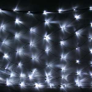 Sq ft 96 White LED Christmas Wedding Net Light  