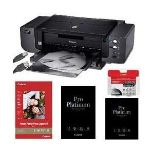  Canon PIXMA Pro 9500 Mark II Photo Printer Paper and Ink 