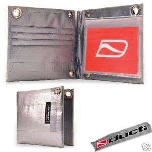 DUCTI Classic Bi Fold Wallet 100% Duct Tape NEW  