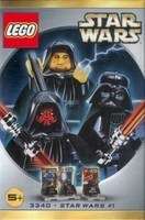 Lego Star Wars #3340 Sith 3 Pack Maul Vader Palpatine  