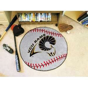 Virginia Commonwealth University Baseball Rug 