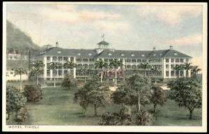 Postcard Panama Canal Zone Hotel Tivoli  