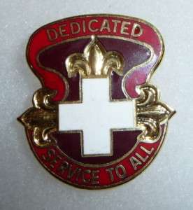 130th GENERAL HOSPITAL   U.S. ARMY MEDICAL DI CREST  