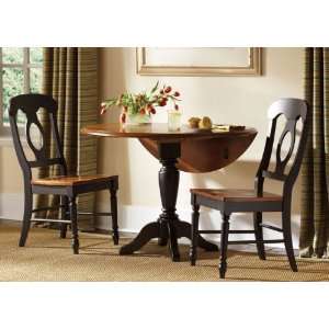 Low Country Round Drop Leaf Pedestal Dining Table by Liberty   Susan 