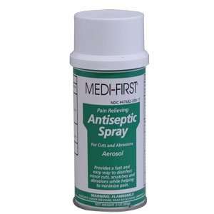  Medi First 3 oz. Aerosol Antiseptic Spray Health 