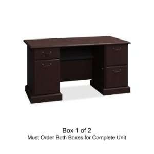  bbf Syndicate 6360MCA1 03 Pedestal Desk Box 1 of 2   Mocha 