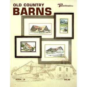  Old Country Barns   Cross Stitch Pattern Arts, Crafts 