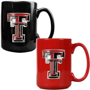  Texas Tech Red Raiders   NCAA 2pc Ceramic Mug Set   Primary 
