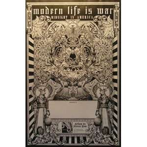  Modern Life Is War   Posters   Limited Concert Promo