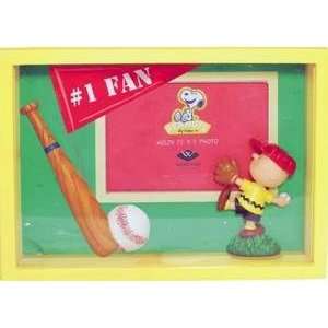  Charlie Brown #1 Fan shadow box frame is a special Peanuts 