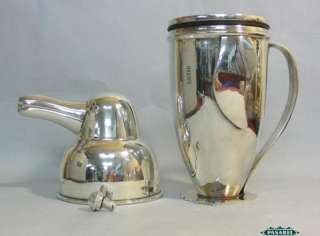 Novelty English Silver Plated Penguin Form Cocktail Shaker  