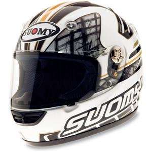  Suomy Vandal Brand Helmet   Large/White/Black Automotive