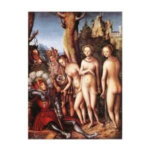  Lucas Cranach D. A.   The Judgment of Paris Poster (12.00 