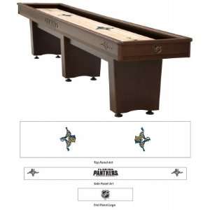   Finish Shuffleboard Table with Florida Panthers