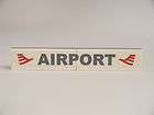 LEGO SET 7894 AIRPORT DECORATED TILE SIGN TOWN CITY LOT