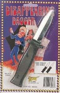 New Funny Gag Prank Gift Disappearing Dagger Knife  