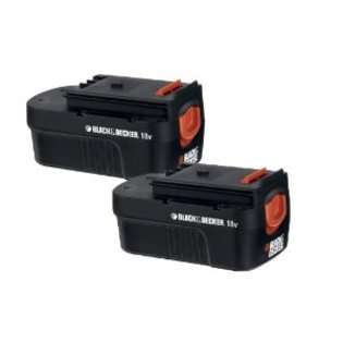 Black & Decker 18 Volt Slide Pack Battery 2 pack HPB18 OPE 2 at  