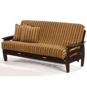  Corona Chair Futon (Chocolate) (33.3H x 37.8W x 37D 
