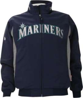Seattle Mariners Majestic YOUTH Jacket X Large Size Therma Base 