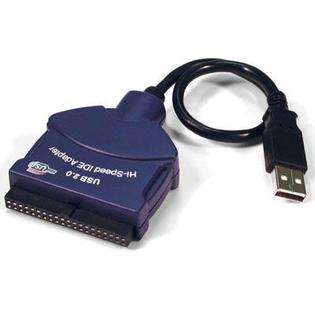 Cables To Go New Go Data Usb 2.0 Ide Adapter 4 Pin Type A Male 40 Pin 