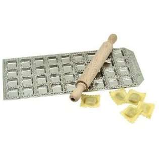   Ravioli Maker 36 Cup with Rolling Pin by Risoli 