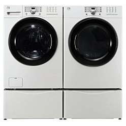 Kenmore 3.5 cu. ft. Front Load Washer, 7.3 cu. ft. Electric Dryer and 