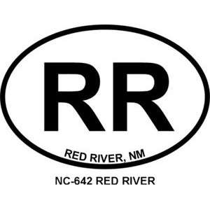 RED RIVER Personalized Sticker