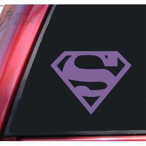  Superman Vinyl Decal Sticker   Lavender Automotive