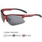 Tifosi Optics Tifosi Roubaix Interchangeable Lens Sunglasses   Red