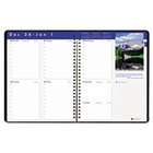   Earthscapes Executive Hardcover Weekly Appointment Book, 8 1/2 x 11, B