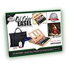 royal and langnickel oil color art set has wood easel
